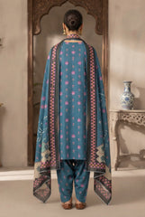 luxion 3 Piece Unstitched lawn suit
