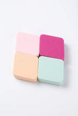 MCSHE Professional Soft Touch Square Makeup Sponge Puff Set-4