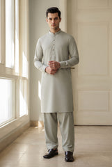 J. Elegant Unstitched 2 Piece - Junaid Jamshed Men's Winter Suit