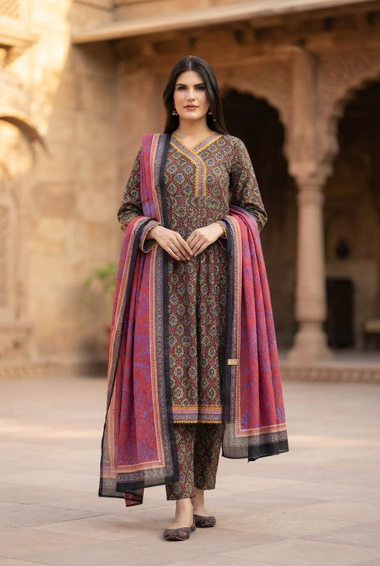 Malaika by WN Fashion 3 Piece Summer Lawn Suit