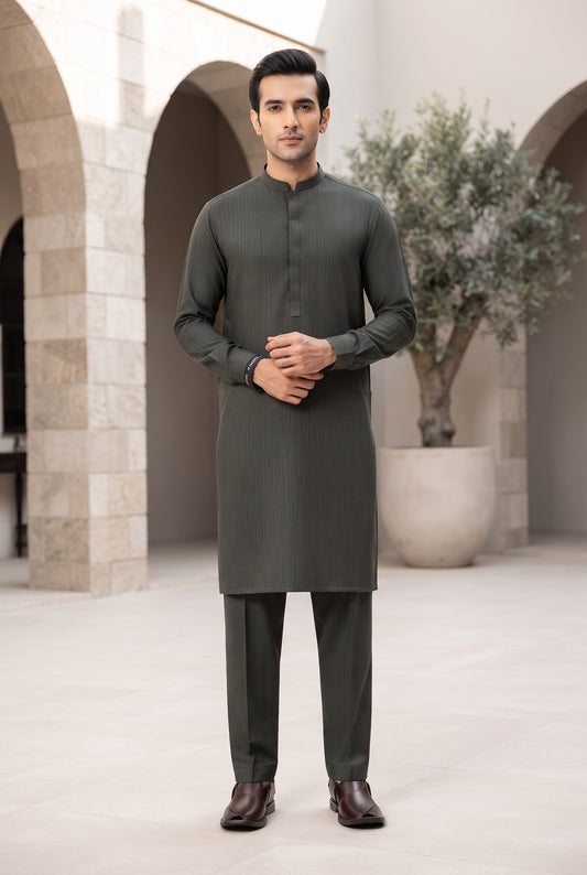 Sapphire Elegant Unstitched Men's Collection 2 Piece - Winter Suit