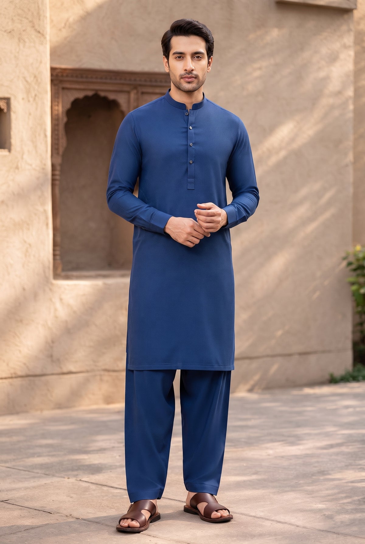 Tuscani by Alkaram Studio Premium Quality Unstitched 2 Piece - Men's Winter Suit