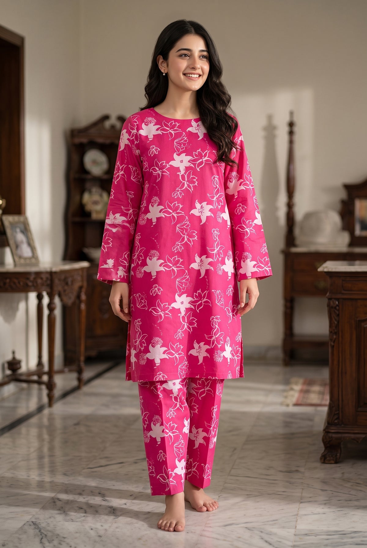 Cross Stitch  2 Piece Printed Summer Lawn Suit