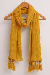 Chiffon Fancy Crush Dupatta - Crinkled Texture