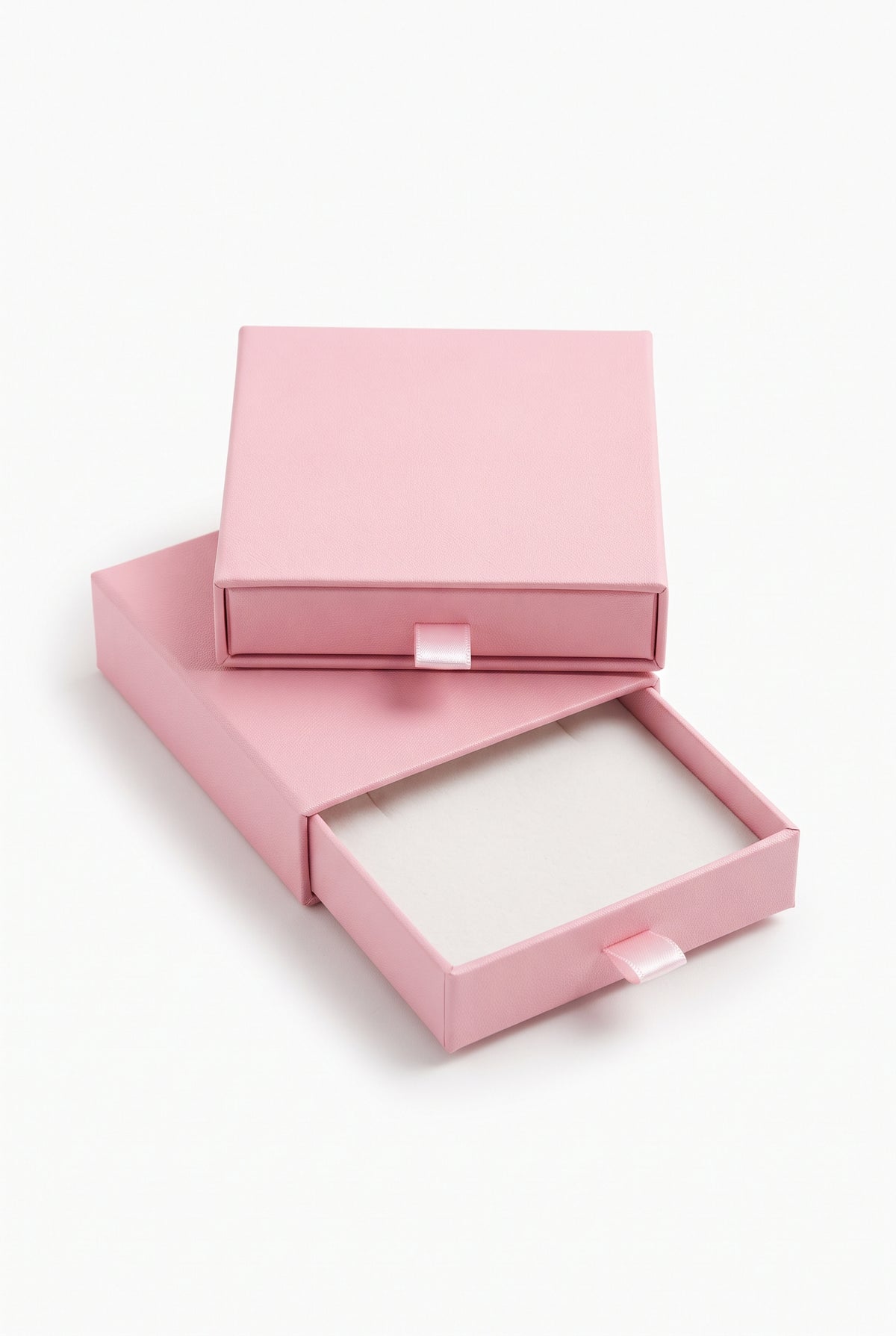 Drawer Jewellery Box with Ribbon Pull ? Cardboard Sliding Jewelry Box