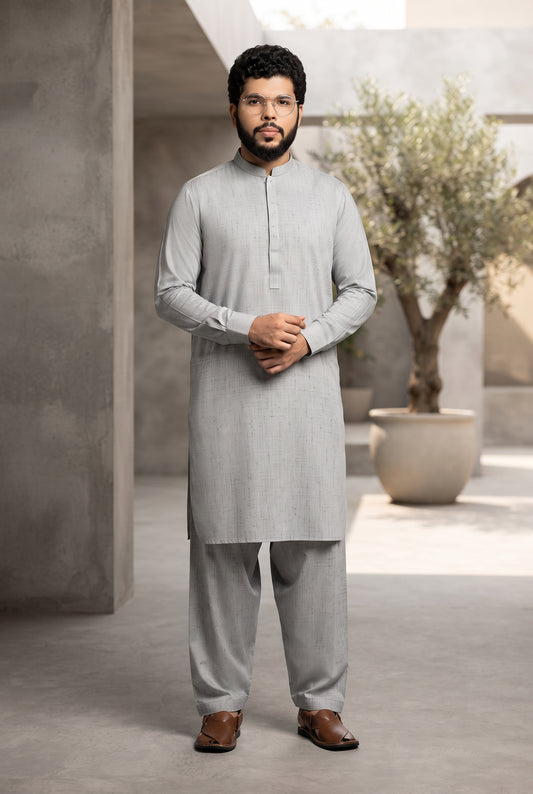 Accania by Nishatlinen 2 Piece Unstitched Wasah & Wear - Winter Suit