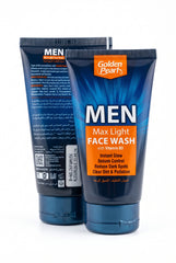 Golden Pearl Face Wash Men Max Light