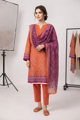 Khaadi 3 piece Unstitched Digital Printed Khaddar Suit - Winter