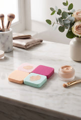 MCSHE Professional Soft Touch Square Makeup Sponge Puff Set-4