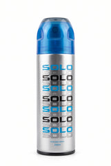 SOLO Silver & Blue Perfumed Body Spray - 200ml