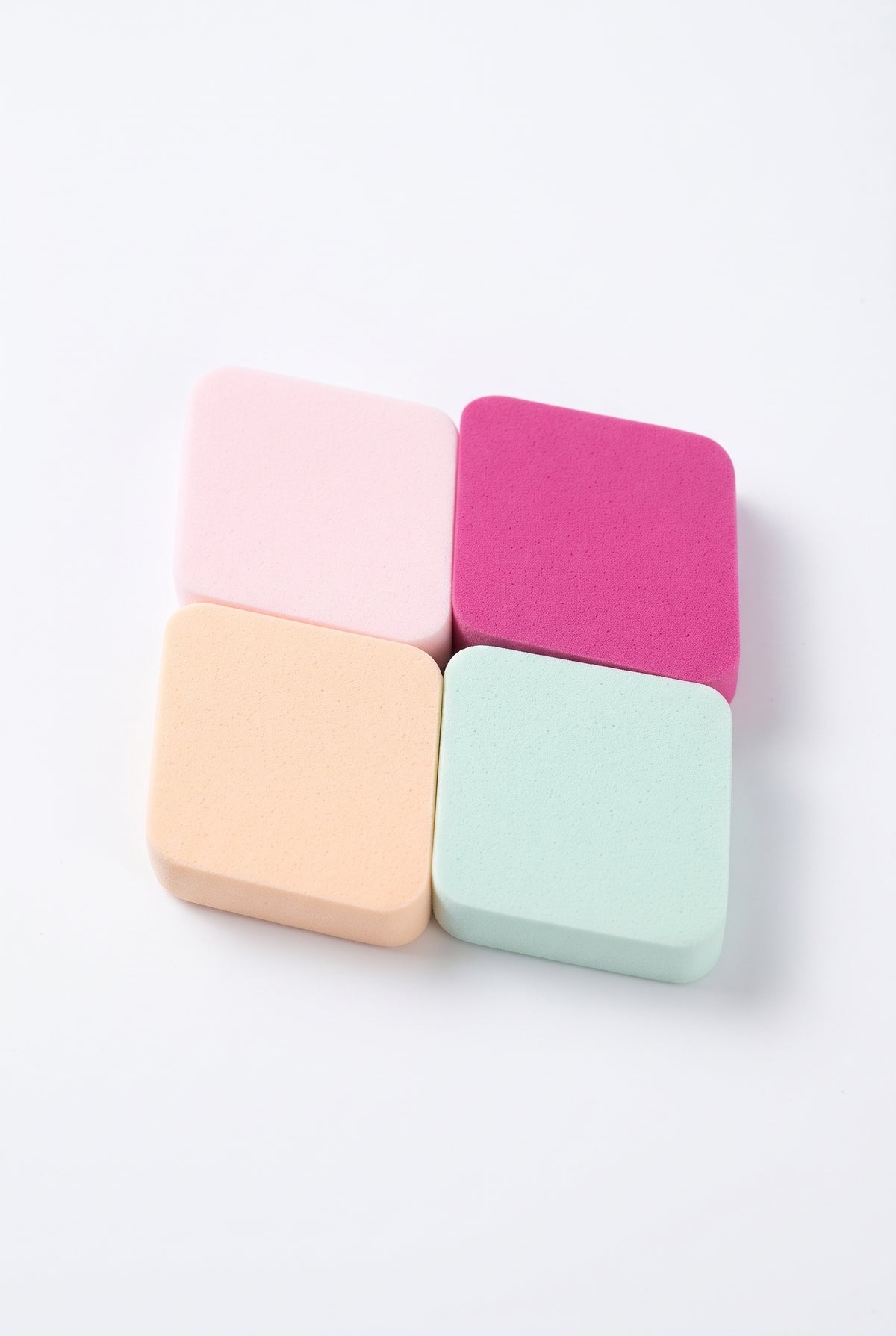 MCSHE Professional Soft Touch Square Makeup Sponge Puff Set-4
