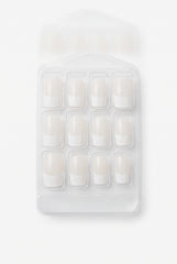 Fingernails Kit for Instant Press-On False Nails Classic French Tip Artificial