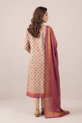 Bonanza Satrangi 3 piece Unstitched Printed Khaddar Suit - Winter