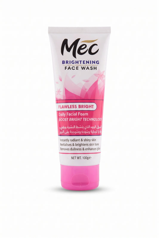 Mec Flawless Bright Face Wash - 100g