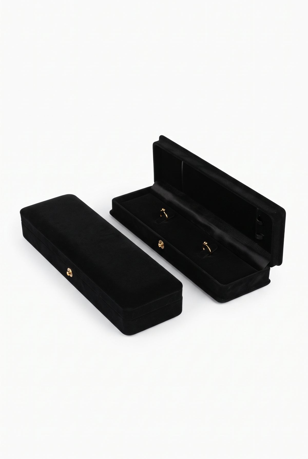 Velvet Necklace Box - Black Jewellery Box