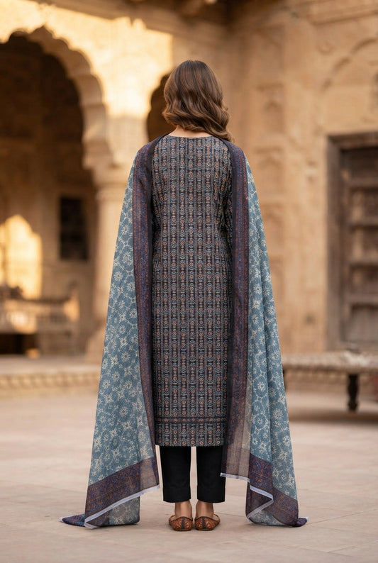 Malaika by WN Fashion 3 Piece Summer Lawn Suit