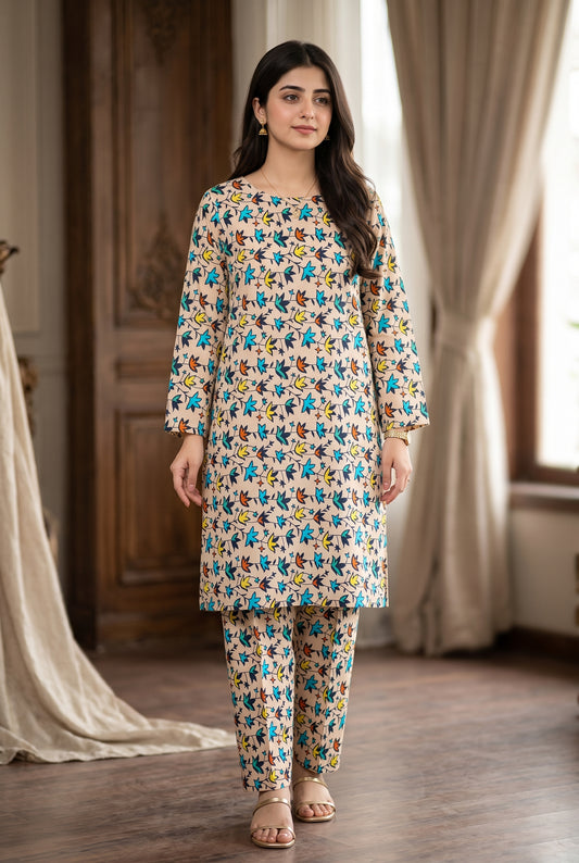 Gul Ahmed 2 Piece Printed Summer Lawn Suit