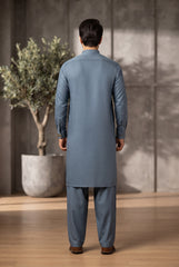MTJ Elegant Unstitched Gold Series - Men's Winter Suit