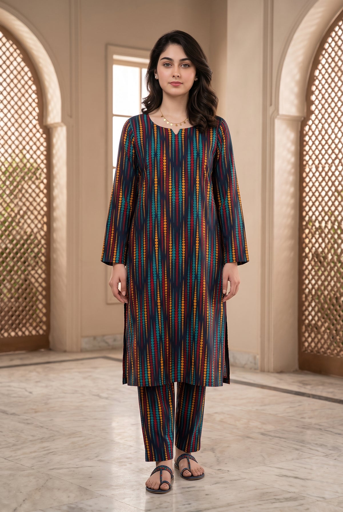 Safina by A-One Textile  2 Piece Printed Summer Lawn Suit