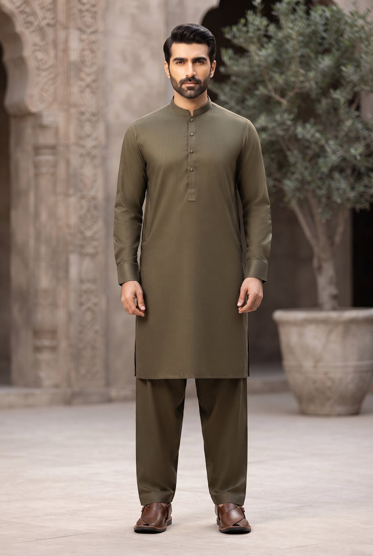 Sapphire Elegant Unstitched Men's Collection 2 Piece - Winter Suit