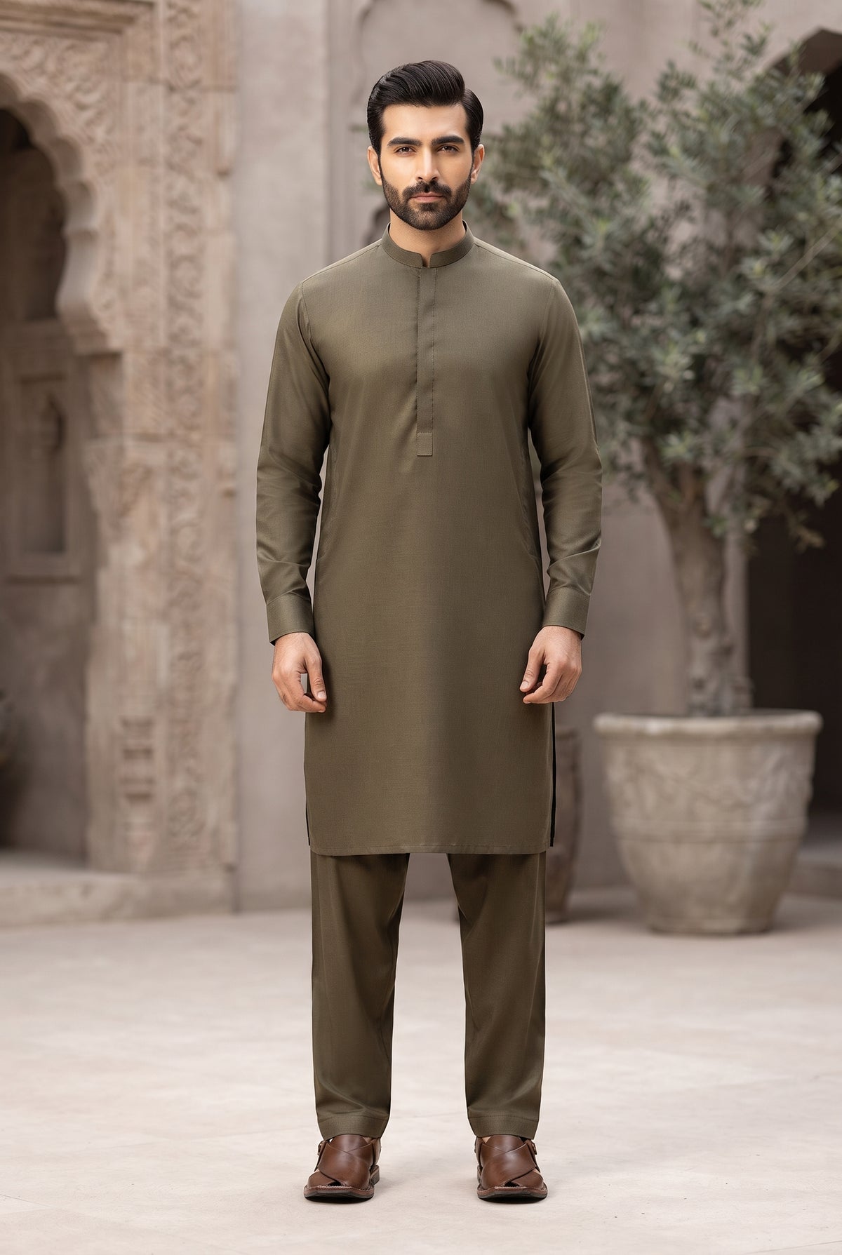Sapphire Elegant Unstitched Men's Collection 2 Piece - Winter Suit