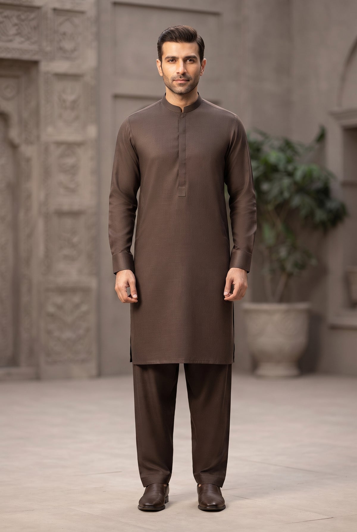 Sapphire Elegant Unstitched Men's Collection 2 Piece - Winter Suit