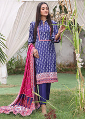 Regalia Textiles Printed Linen Suits Unstitched 3 Piece RGT22EL D-06 - Winter Collection