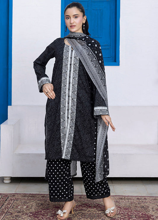 Regalia Textiles Printed Lawn Suits Unstitched 3 Piece RGT25BS D-9 - Summer Collection